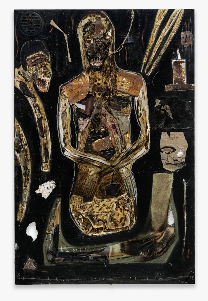 Le Soudanais, 2019 Mixed media on wood Private Collection, The Bunker Artspace, Florida, United States