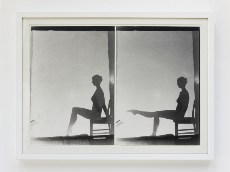 FERENC FICZEK
UNTITLED (FIGURE WITH CHAIR I-II), 1977
SILVER GELATIN PRINT ON DOKUBROM PAPER, 2 PARTS
39,5 X 28,5 CM (EACH)