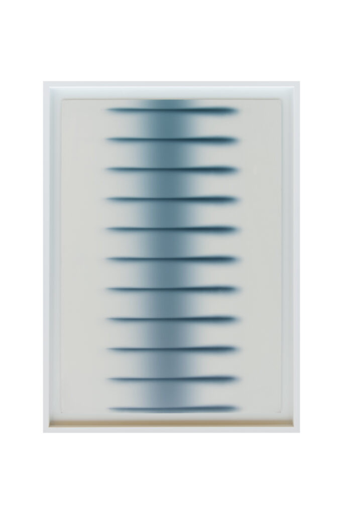 Tamás Hencze, Grey Monotonous, 1974, offset on cardboard, 99.70h x 69.80w cm