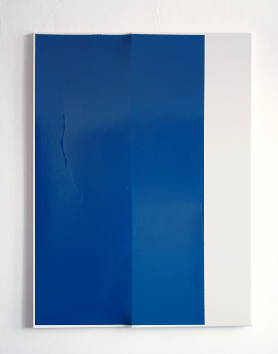 TOMEK BARAN
“UNTITLED (BLUE)”, 2013
ENAMEL ON CANVAS
120 X 90 CM
47 X 35 INCHES