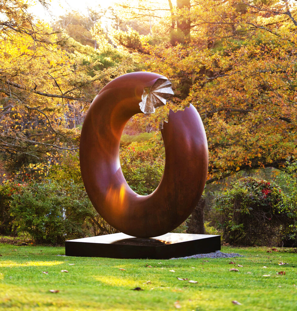 Torus 340 , 2011 CorTen and Marine Grade Stainless Steel 162 x 144 x 96 in. 411 x 366 x 244 cm.